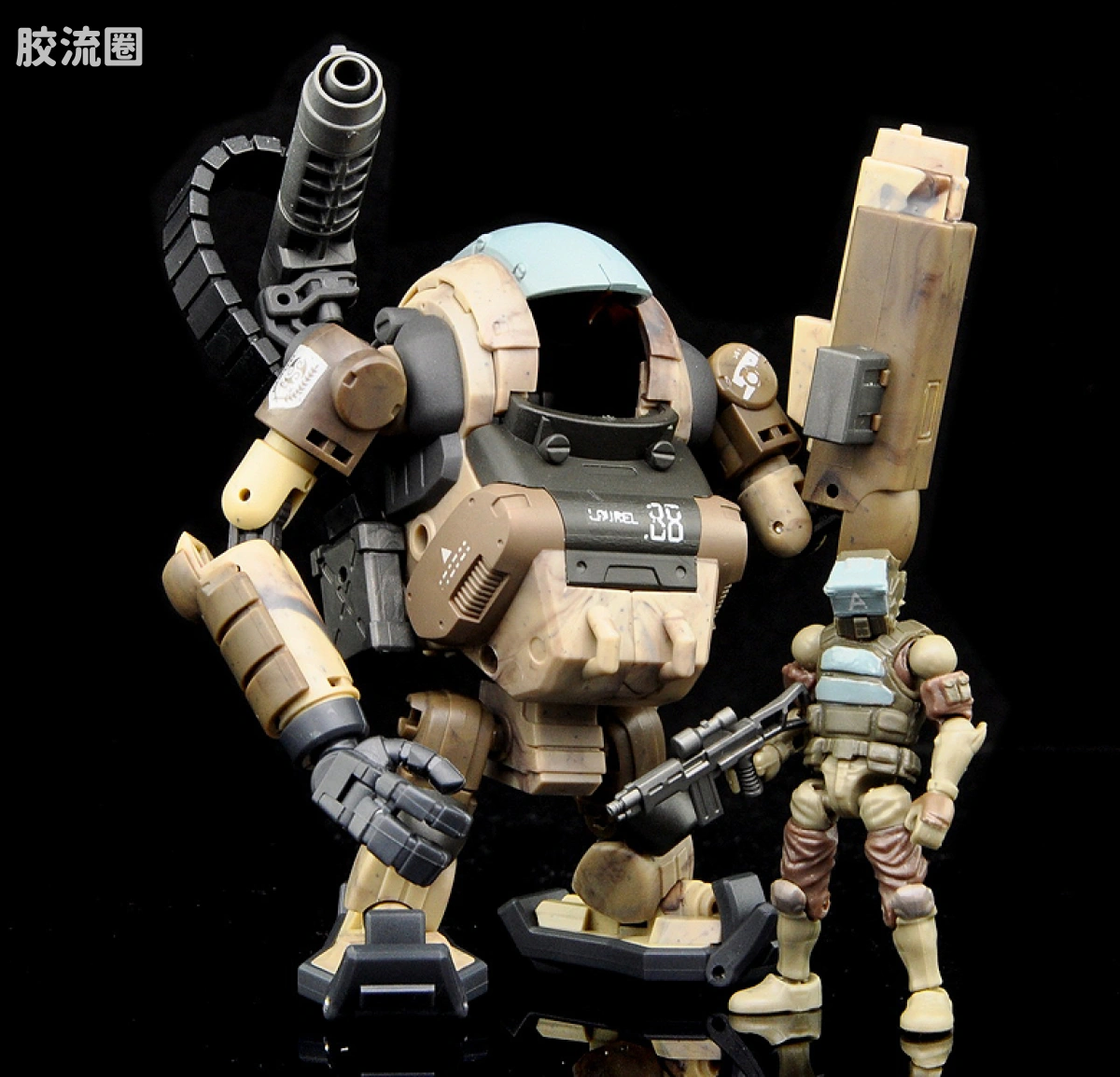 88TH沙漠 劳雷尔 LA4S4（人形机甲）
